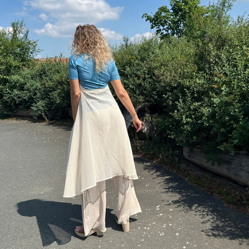 Vesta s cípy smetanová síťka — foto 5