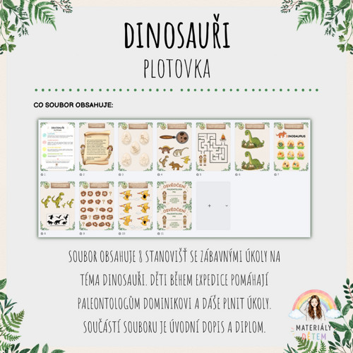 Dinosauři, plotovka — foto 2