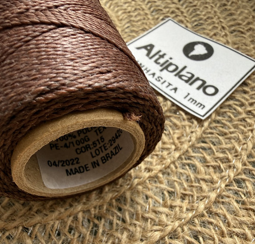 Zbytek LINHASITA 1mm macramé 515 — foto 2