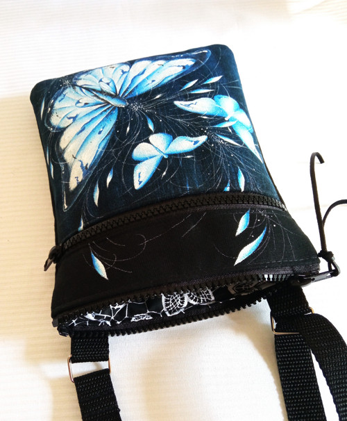 Crossbody s kapsou-MODRÁSCI — foto 3