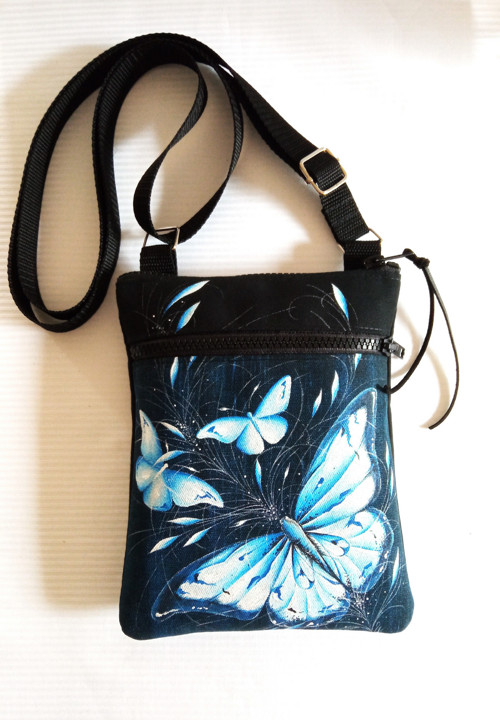 Crossbody s kapsou-MODRÁSCI — foto 2