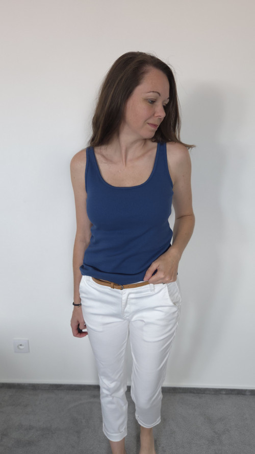 Dámský žebrovaný top/tílko (8 barev) — foto 3
