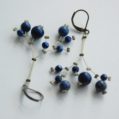 Větvičky z lapis lazuli — foto 2