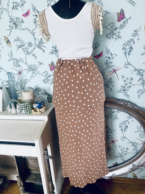 Sukně moka dots — foto 4