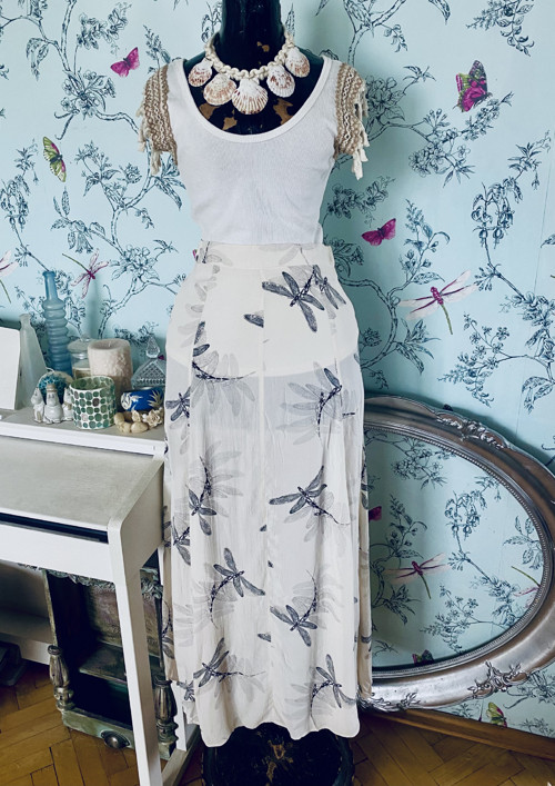 Sukně elegantní s vážkama — foto 2