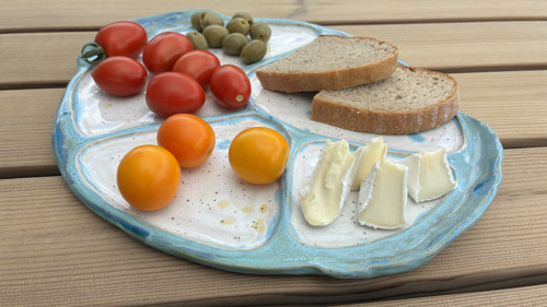 Tapas tanier Farby mora - kamenina — foto 5