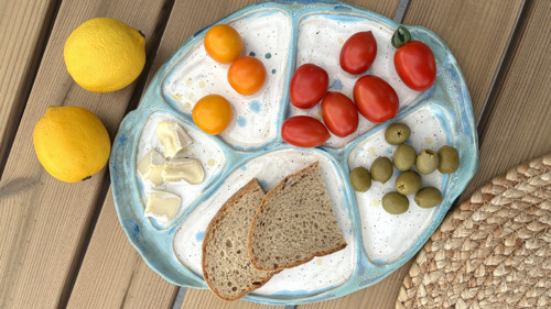 Tapas tanier Farby mora - kamenina — foto 2