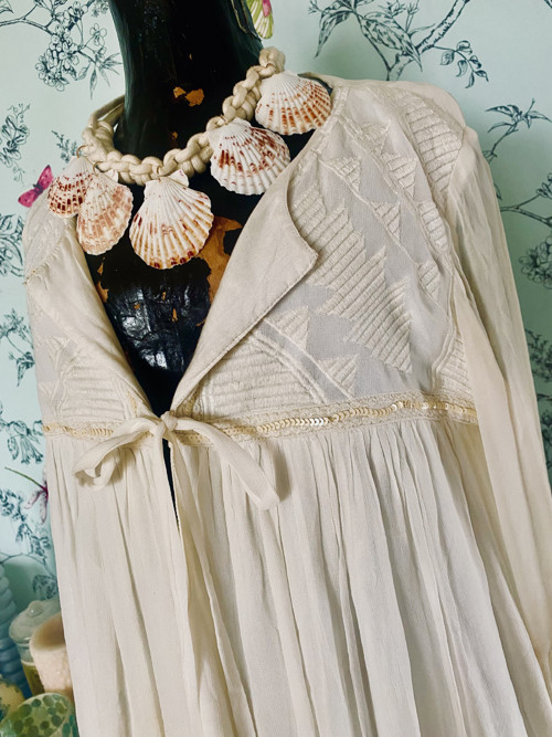 Tunika boho rozevlátá — foto 4