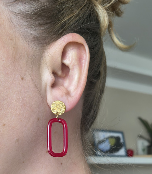 Oval Bordeaux Gold — foto 3