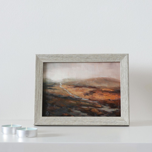 Studie krajiny č. 4 | 18×13cm | obraz, olejomalba — foto 3