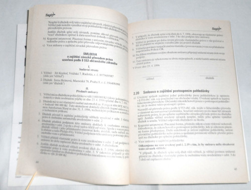 VZORY SMLUV v podnikání a obchodě, 1998 — foto 3