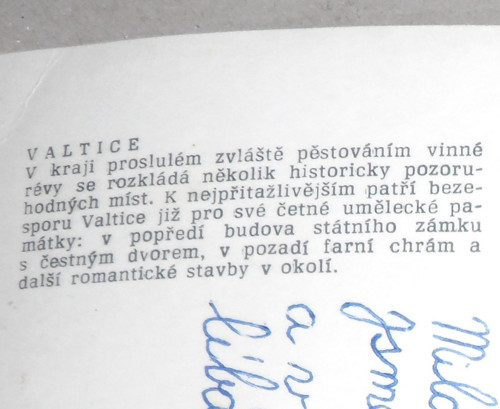 ČB POHLEDNICE • Valtice — foto 3