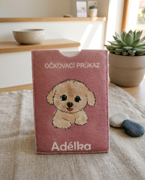 Pouzdro na očkovací průkaz pro pejska či kočičku — foto 3