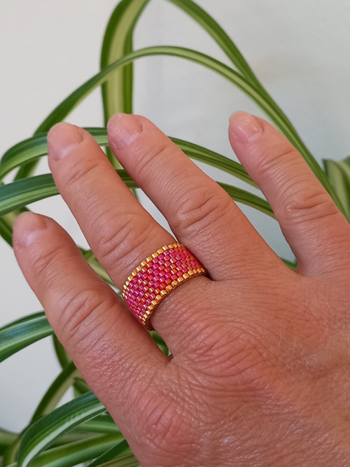 Prsten - Red AB Gold — foto 4