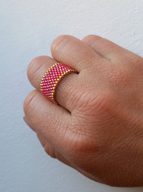 Prsten - Red AB Gold — foto 5
