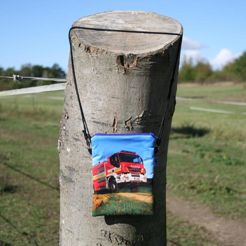 Panel bavlněný 21x16 cm: Hasiči — foto 3