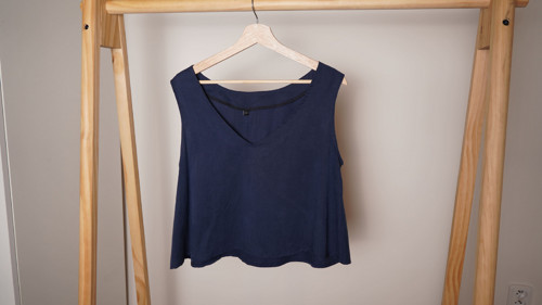 Set sukně a top Navy blue — foto 4