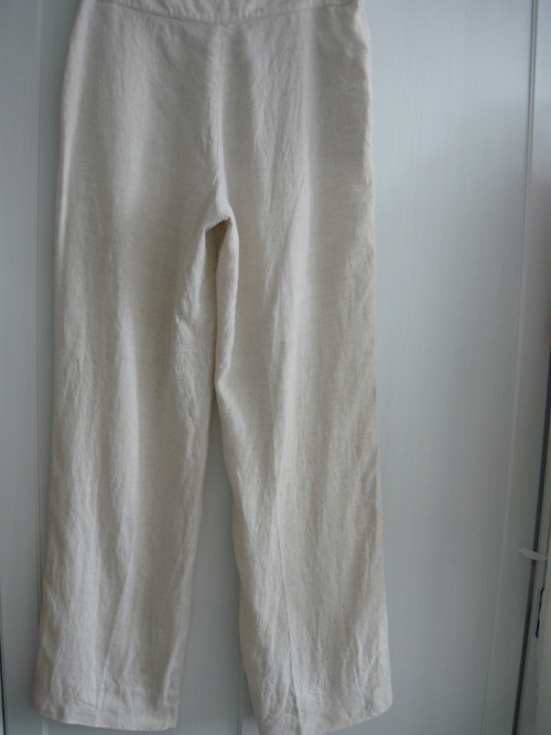 Kalhoty len — foto 3