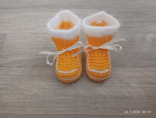 Pletené bačkůrky — foto 2