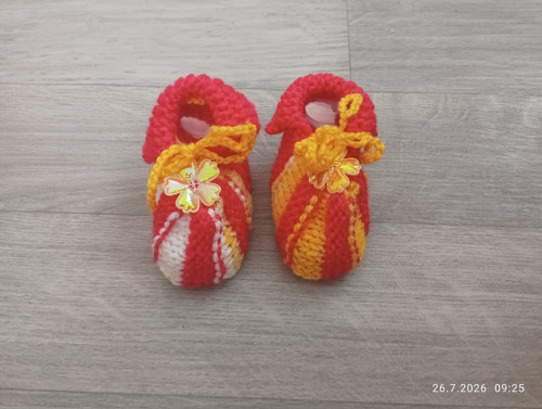 Ručně pletené bačkůrky — foto 2