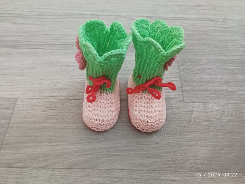 Pletené bačkůrky — foto 3