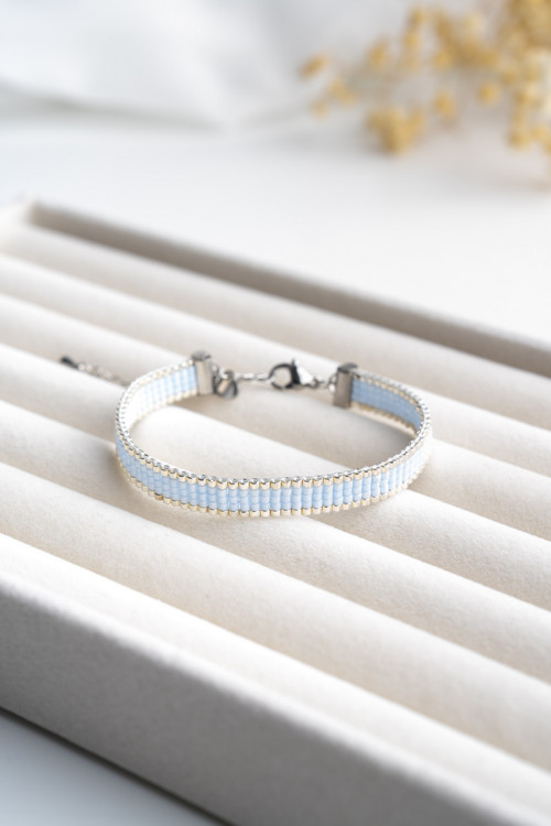 Náramek " Elegant Baby Blue" — foto 4