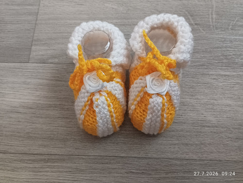 Pletené bačkůrky — foto 2