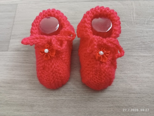 Pletené bačkůrky — foto 2