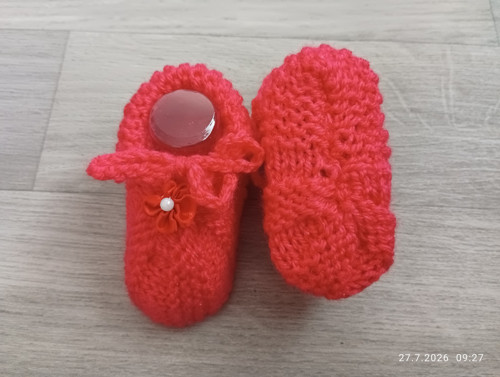 Pletené bačkůrky — foto 3