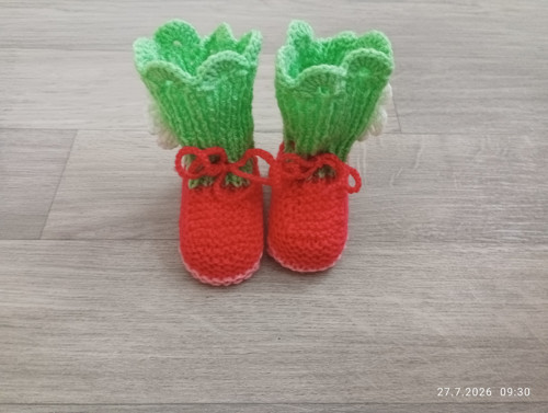 Pletené bačkůrky — foto 3