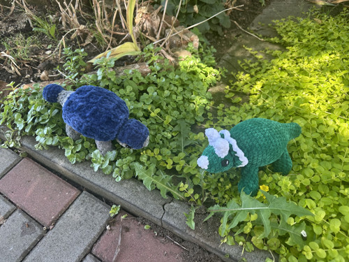 Dinosauři jako hračky! Modrý Ankylosaurus — foto 4