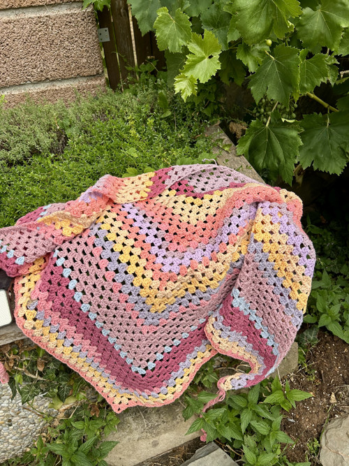 Granny squere barevný — foto 3