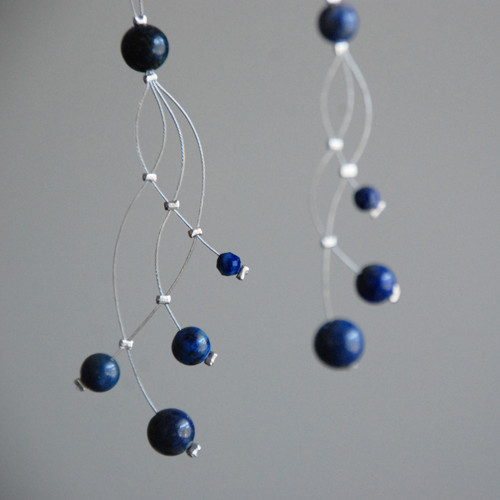 Zaplétanky z lapis lazuli — foto 2