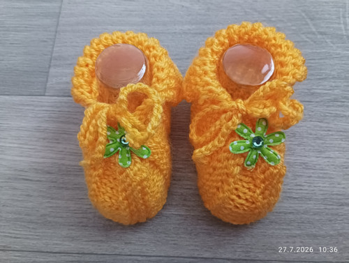 Pletené bačkůrky — foto 2