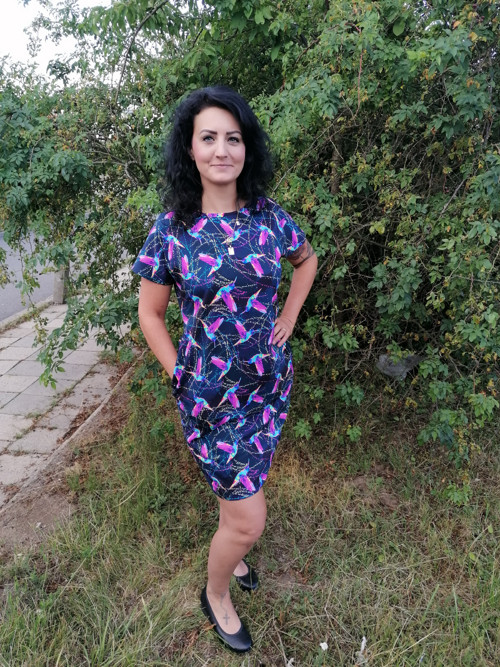 Šaty s kolibříky — foto 4