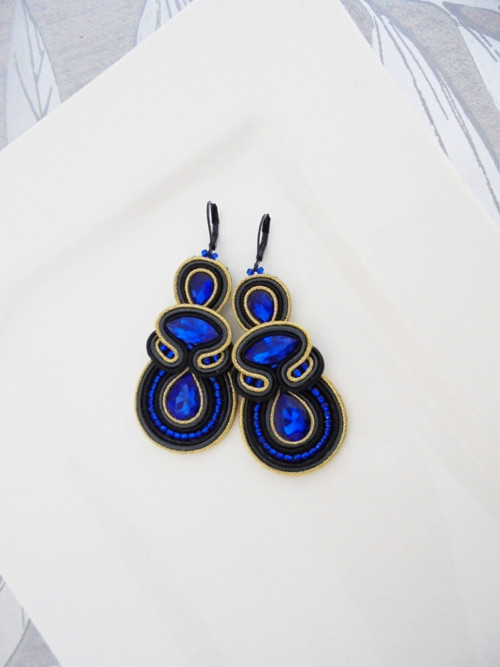 Soutache náušnice — foto 2