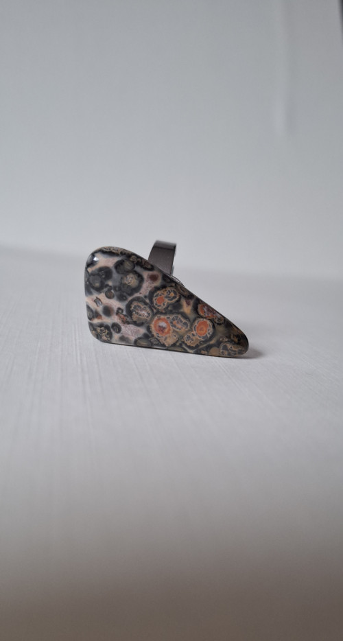 Prstýnek s leopardím jaspisem — foto 2