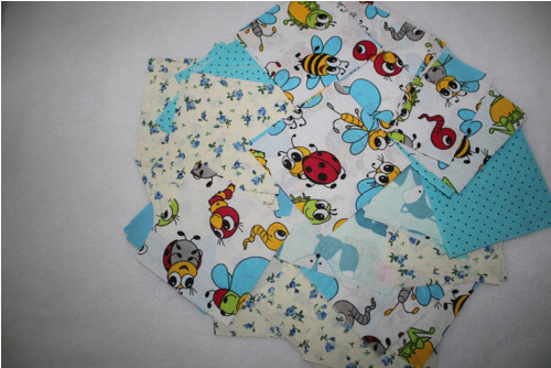 Zbytky látek na patchwork (1a), 80 kusů — foto 2