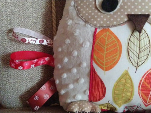 Oboustranná SOVA MINKY MAXI "Den & Noc" — foto 6