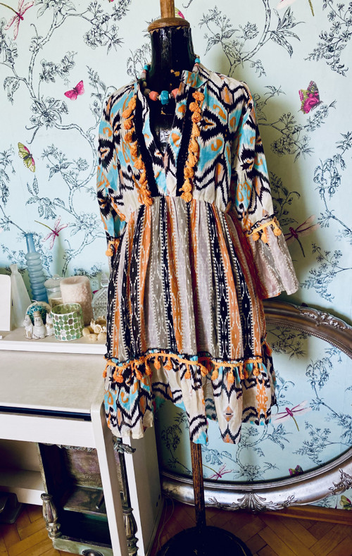 Šaty boho eklektické — foto 3
