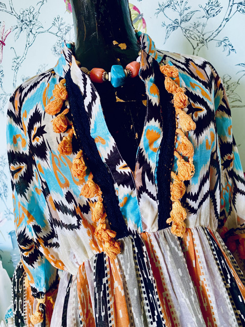 Šaty boho eklektické — foto 4
