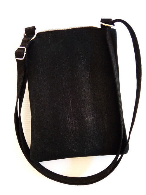 Crossbody s kapsou- STŘÍBRNÝ KŮŇ — foto 4