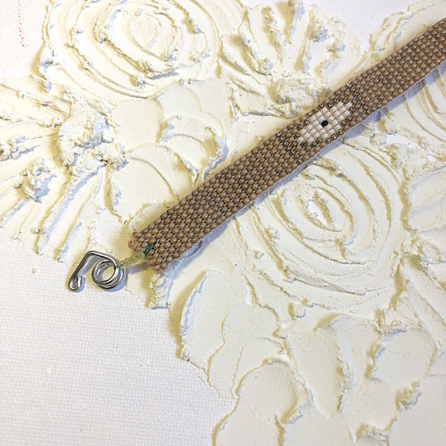 Dámský ručně tkaný náramek Evil Eye — foto 3