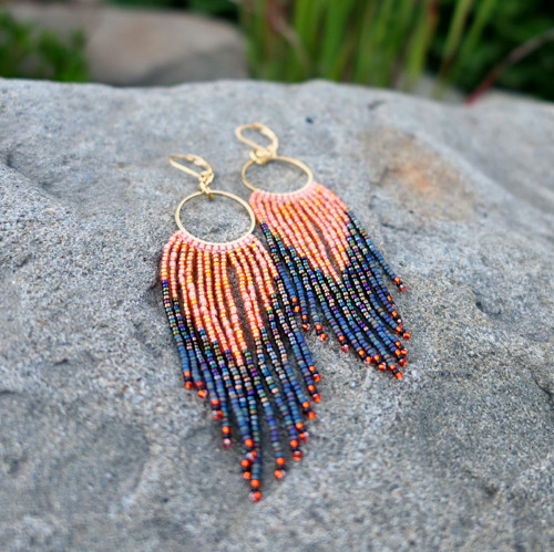 Miruš - dlouhé náušnice — foto 3