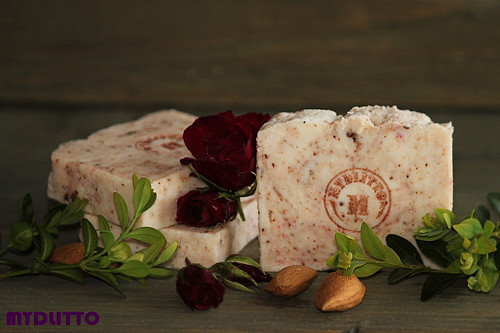 Růžové mýdlo 100 g — foto 2