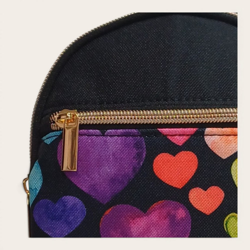 Crossbody DEFNE Rainbow Hearts — foto 5