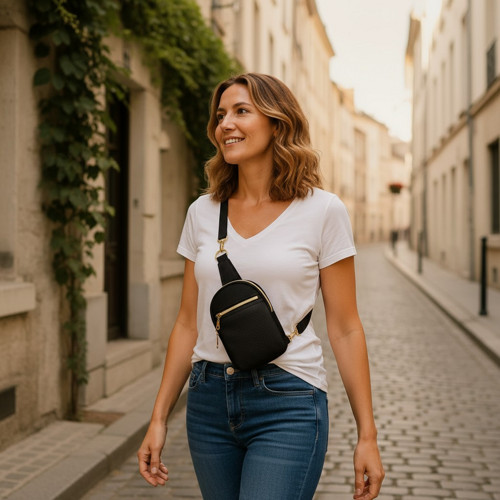 Crossbody DEFNE Noir I. — foto 6