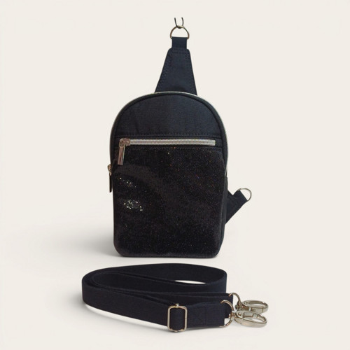 Crossbody DEFNE Black Stardust — foto 6