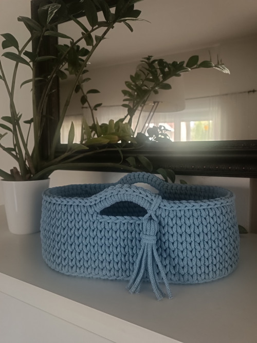 Mojžíšův koš - postýlka pro panenky — foto 2