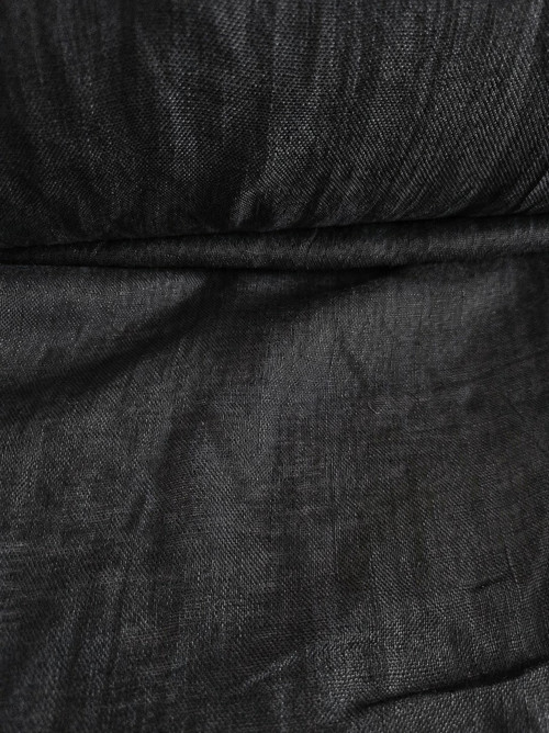 100% měkčený, vzdušný len 95g černá — foto 2